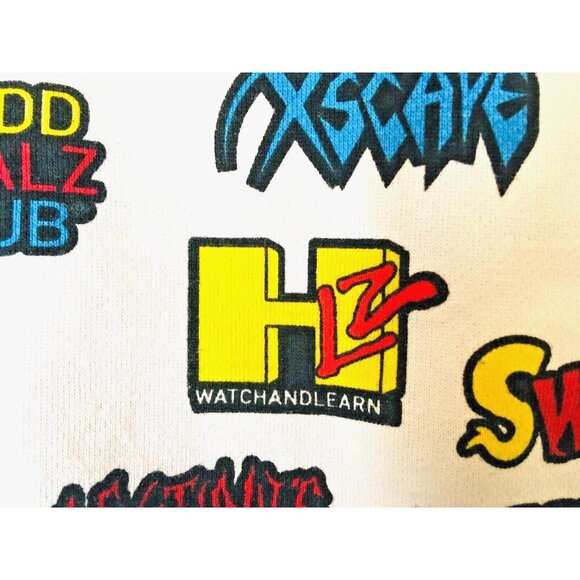 Hlzblz Women's Sweatshirt Pullover Crew Neck Fleeced Long Sleeves Pockets Size M - Picture 5 of 10